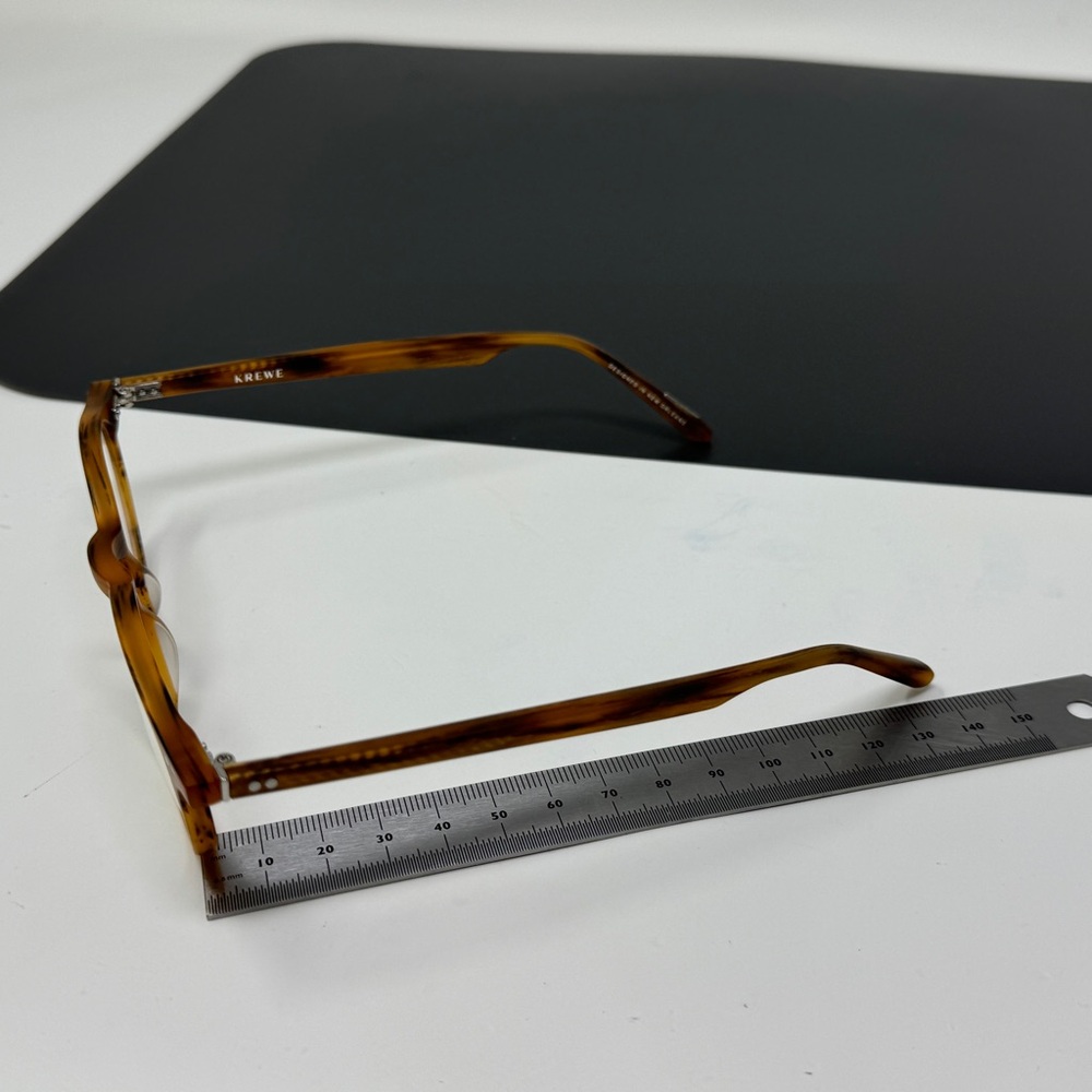 KREWE Tortoiseshell Round Eyeglass Frames - Picture 11 of 11